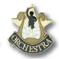 Academic Achievement Pin - "Orchestra"